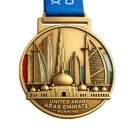 Custom UAE Running Sports Medals
