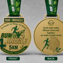 Custom Run For Miracle Fun Run Medals