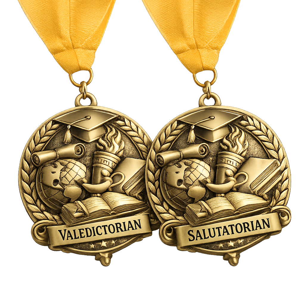 Custom Graduation Medals & Academic Awards