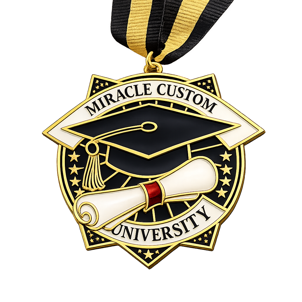 Custom Graduation Medals Award Medals