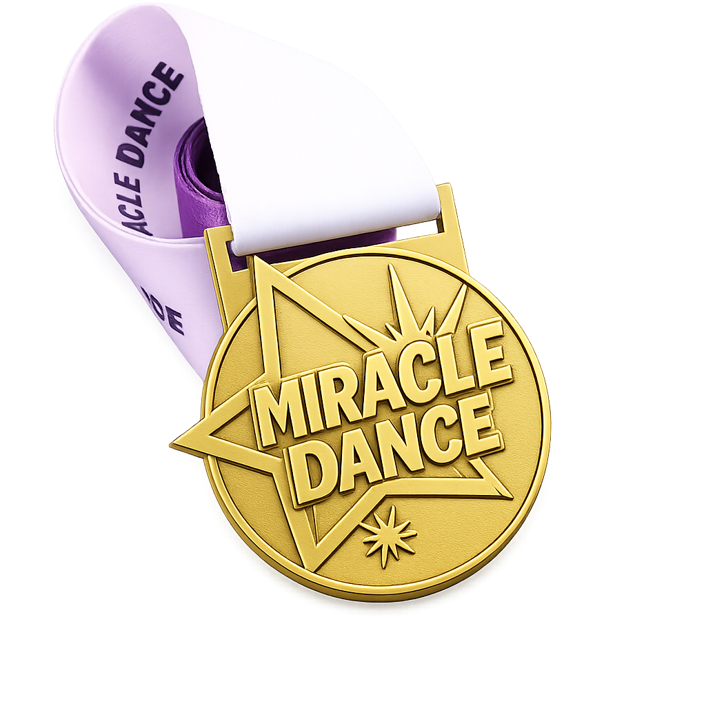Custom Dance Medals for your Events